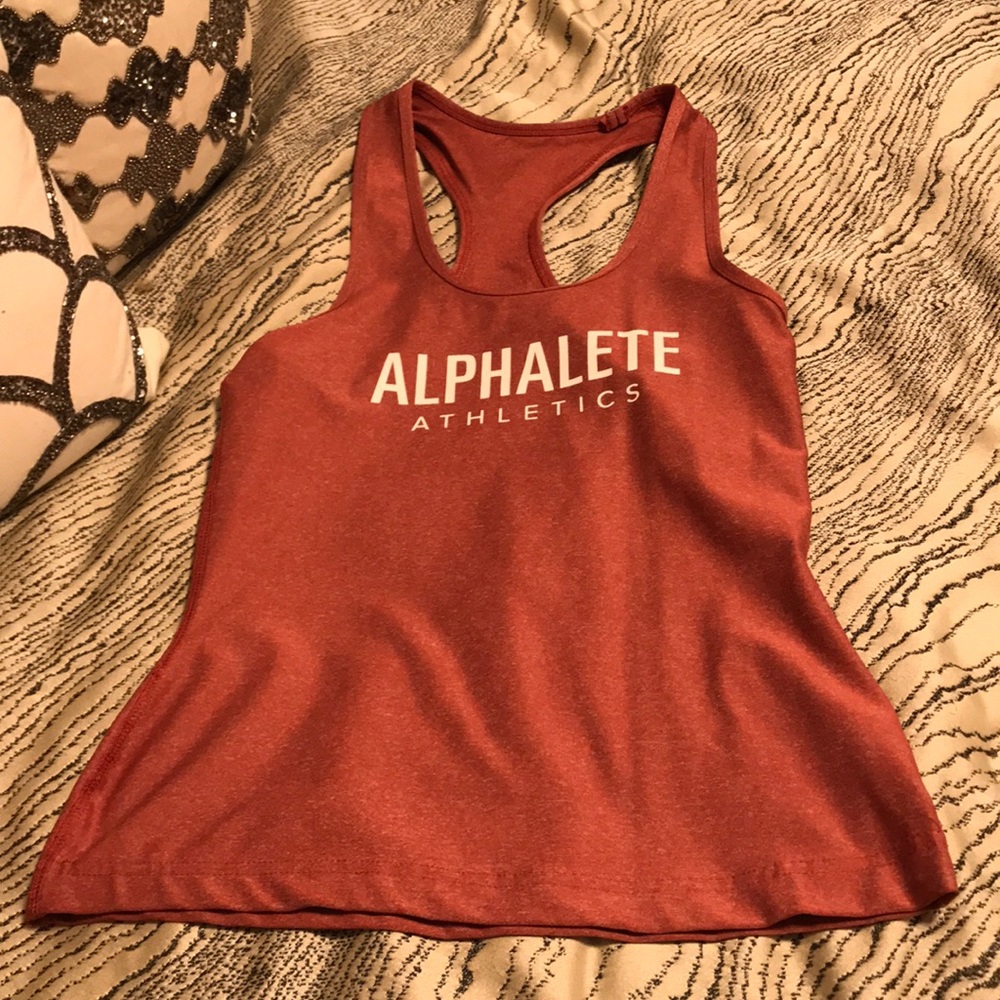 Alphalete racer back tank!